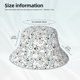 thumbnail image 3 of Fotbe Bicycle Sombrero Tipo Pescador con Estampado – Sombrero de Sol de Algodón de Moda para Playa, Golf, Pesca, 3 of 6