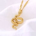thumbnail image 4 of Snake Shaped Pendant Necklace, 4 of 5