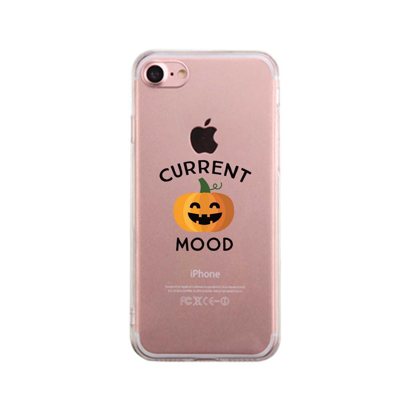 سعودي انجلش Pumpkin Current Mood Clear Phone Case - Walmart.com coque iphone 8 All Princess Disney Zombie