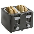 thumbnail image 4 of Continental Electric New Toaster 4-Slice Cool Touch Black, 4 of 6