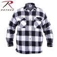 thumbnail image 2 of Rothco Extra Heavyweight Buffalo Plaid Sherpa Lined Flannel Shirts,Blue,M, 2 of 4