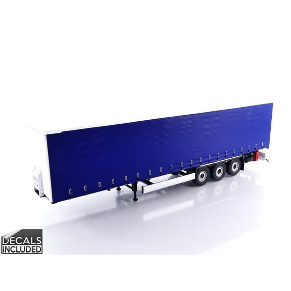 Tarpaulin Trailer Blue "Truck Edition" Series 1/24 Scale Diecast Model Car by Solido