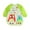 Green, variant on Baby Bibs Waterproof Long Sleeve Bib Cute Cartoon Unisex Feeding Soft Bibs with Pocket Infant Toddler Smock Bibs
