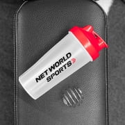 Protein Shaker Bottle (700ml), Red [Pack of 20]