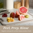 thumbnail image 4 of Cook With Color Dual Sided Cutting Board , Cream, 4 of 12