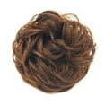 thumbnail image 1 of Curly Messy Hair Bun Piece Updo Scrunchie Fake Natural Extensions Hair Hot D0V2, 1 of 1