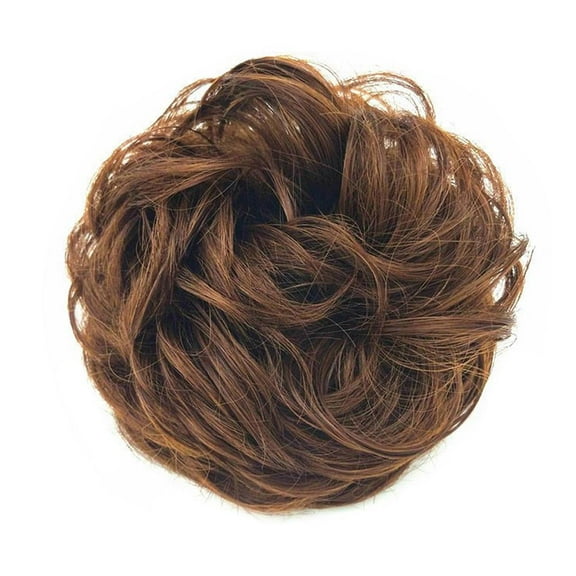 Lttoisl® Curly Messy Hair Bun Piece Updo Scrunchie Fake Natural Bobble Hair S1P1