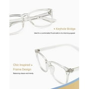 Blue Light Blocking Glasses Square Nerd Eyeglasses Frame Anti Blue Ray Computer Game Glasses