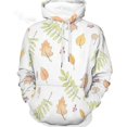 thumbnail image 3 of Sudadera con capucha con estampado 3D de hojas de otoño para hombres y mujeres, ropa informal de moda, unisex, de alta calidad, 3 of 5
