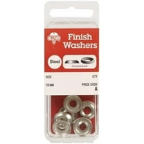 Hillman Nickel-Plated Steel .138 in. Finish Washer 10 pk