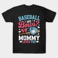 thumbnail image 1 of T-Shirt Unisexe Mignon de Maman de Baseball, Fan de Sport, Appréciation de la Maternité, 1 of 4