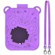 thumbnail image 1 of Cubierta Caja Silicona Con Cordón para El Juguete Interactivo Bitzee () Purple, 1 of 9