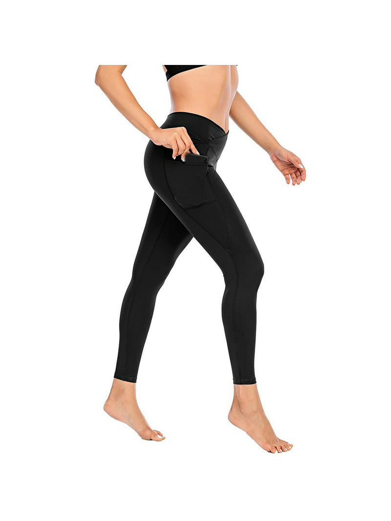 Wide leg drawstring yoga pants - black – Blockout Clothing