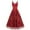 Red, variant on Women Sleeveless Cocktail Dresses 2023 Floral Embroidery Dress Sheer Mesh Party Evening Gown Vintage Swing Dress Wedding Guest Prom Tulle A-Line Dress