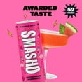 thumbnail image 5 of SMASHD Alcohol-Free Mocktails, Non-Alcoholic Beverage Flavored Sparkling Water, Tequila alternative No Artificial Flavors, Caffeine-Free, with electrolytes, 12 Oz&nbsp;Watermelon Margarita, 12 Pack, 5 of 6