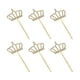 thumbnail image 3 of Princess Cupcake Toppers Shine Embellishment Reutilizable Mosaico Proceso frágil para Graduación Boda Inauguración Postre Booth Props Oro Gloria Primeros de la magdalena, 3 of 9