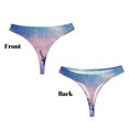 thumbnail image 3 of Fotbe Night Sky Elk Tanga Sin Costuras para Mujer con Estampado – Panties Invisibles, Transpirables y Cómodos para Uso Diario-Small, 3 of 6