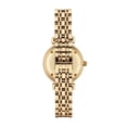 Emporio Armani Women's Classic Silver Dial Gold-tone Dress Watch AR1877 ...