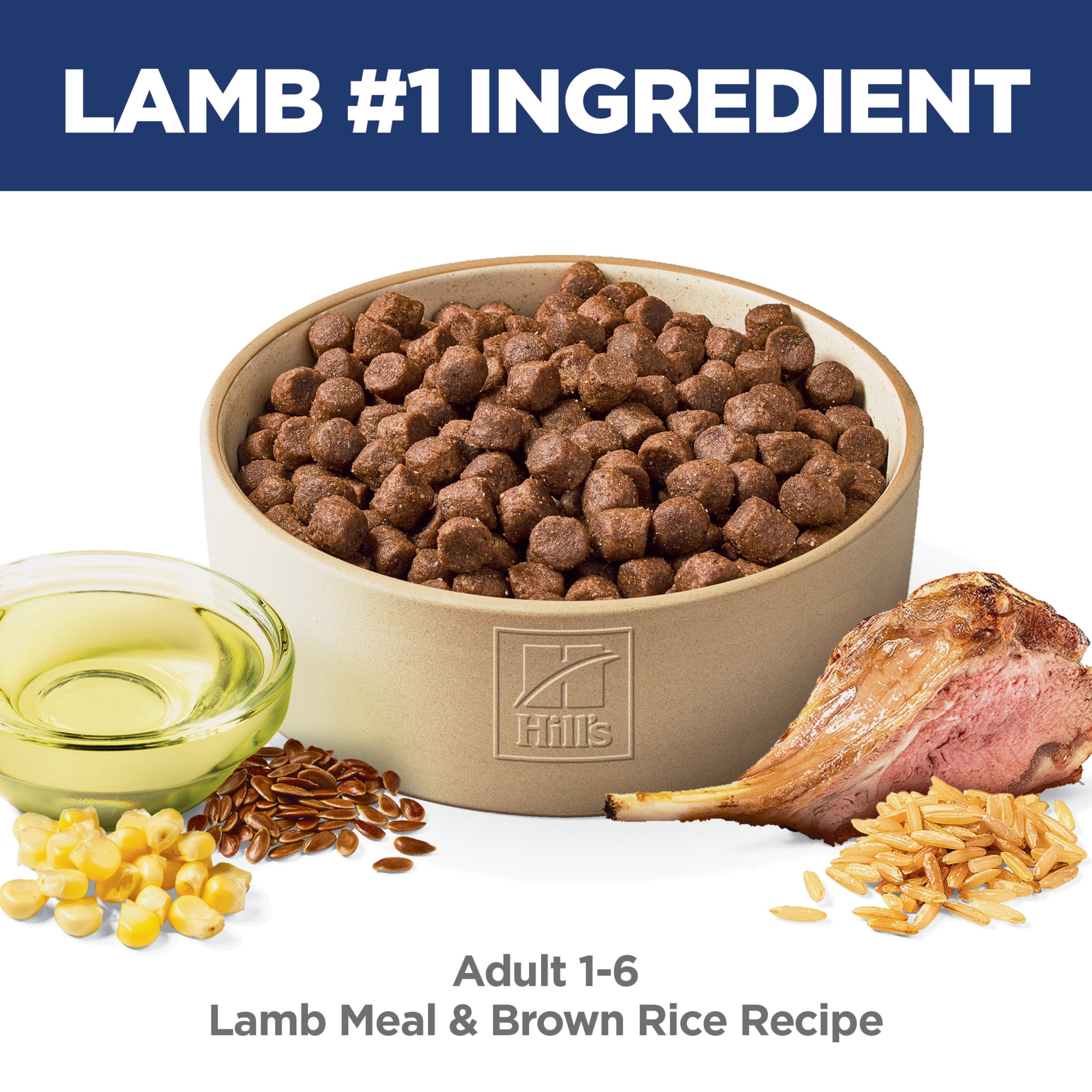 Hill's Science Diet Lamb & Brown Rice Dry Dog Food, 33lb Bag
