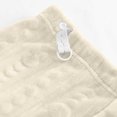 thumbnail image 4 of Kaemgyyd Fuzzy Pajamas Set for Women Warm and Cozy Button down Tops with Long Pants Plush Fleece Winter Sleepwear Set, 4 of 4