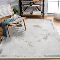 thumbnail image 4 of White Medallion Area Rugs for Living Room Washable Rugs Boho Moroccan Area Rug Soft Neutral Geometric Bohemian Carpet Distressed Indoor Rug for Bedroom Dining Room Office Foldable Nonslip Rug, 4 of 9