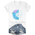 thumbnail image 4 of Basic T Shirts for Women Everyday Casual Loose Fit Summer Short Sleeve, 4 of 5