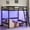 Twin+Black, variant on Zimtown Twin Size Loft Bed Frame with Desk, Wood Bunk Bed with RGB LED for Adults, 2 Charging Station on High Guardrail, White