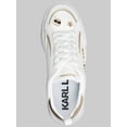 thumbnail image 4 of Tenis Karl Lagerfeld Paris Mineola Casuales Con Pines De Mujer Plataforma Blanco, 4 of 5