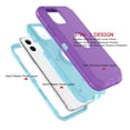 thumbnail image 3 of iPhone 11 Cases, Sturdy Phone Case for Apple iPhone 11 6.1", Tekcoo Full-Body Shockproof Protection Heavy Duty Armor Hard Plastic & Shock Absorption Rubber Rugged Bumper 3-in-1 Case Cover, 3 of 7