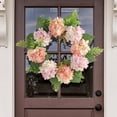 thumbnail image 3 of CSCHome Hydrangea Garland Wall Hanging,Exquisite and Beautiful Garland Decoration,Front Door Hanging, 3 of 5