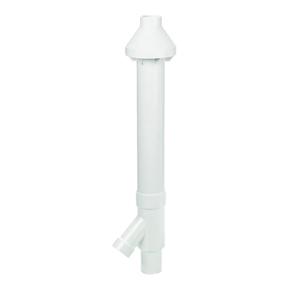 DiversiTech CVENT-2 2-Inch Concentric Kit for Tankless Gas Water Heater, High Efficiency Furnaces, 7.75" x 34.75" x 6.75", White