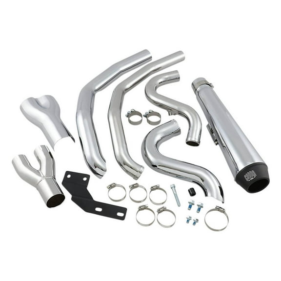 Cobra El Diablo 2-into-1 Chrome 4" Exhaust System (6483)