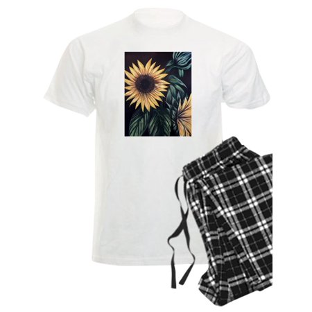 

CafePress - Sunflower Life Pajamas - Men s Light Pajamas