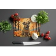 thumbnail image 3 of Carolines Treasures DAC1023LCB 15 x 12 in. Unisex Border Terrier Fall Glass Cutting Board - Large, 3 of 5