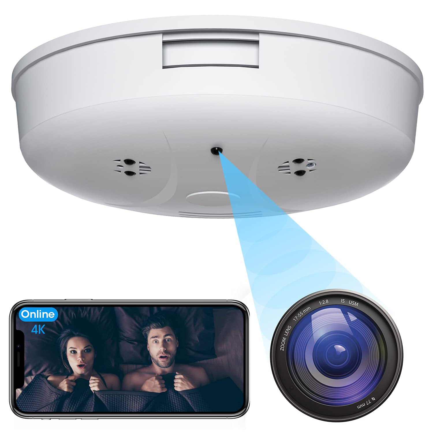 1080P HD Mini Hidden SPY Camera Night Vision Motion Detection Video Recorder Cam 