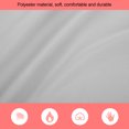 thumbnail image 3 of Solid Color Bed Sheet with Pillowcases Bedding Set for Home Hotel(200*230cm, Grey), 3 of 8