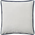 thumbnail image 3 of Holiday Pillows Love Americana 18" x 18" White Indoor Throw Pillow, 3 of 5