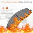 thumbnail image 2 of Premium Ceramic Disc Rear Brake Pads for 2011-2015Sonata,2013-2016 Elantra GT,2012-2017 Azera,2012-2016 Veloster,2011-2016Optima,2014-2016 Forte5,2014-2017 Cadenza,2014-2016 Forte, 2 of 8