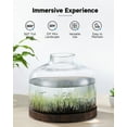 thumbnail image 5 of PONDON 2 Gallon Fish Bowl Vase, Featured Aquarium Kit Aquariums Channel, Wooden Base and Water Changer Included, 5 of 5