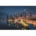 thumbnail image 2 of Romero Salamanca, Juan 14x11 White Modern Wood Framed Museum Art Print Titled - Singapore Views, 2 of 4