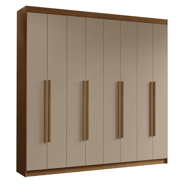 Ropero Closet Madesa Venus 8 Puertas 4 Cajones 216cm MC 01