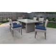 thumbnail image 2 of Florence Table à Manger Rectangulaire pour Patio Extérieur avec 6 Chaises Sans Accoudoirs, 2 of 2
