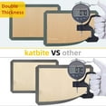 thumbnail image 4 of Katbite Silicone Baking Mat Set 11.6 in x 16.5 in Reusable & Nonstick Bakeware Liners 3 Pieces, 4 of 9