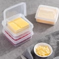 thumbnail image 4 of Cheese Storage for Fridge Utensil Holder 1 pcs s Saver Airtight Butter Boxes Food Serving Dishes with Lids Meal Prep Container for Kitchen Refrigerators Cream Cheese, 4 of 6