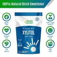 thumbnail image 3 of Health Garden Birch Xylitol Sweetener - Non GMO - Kosher - Made in the . - Keto Friendly (12 OZ), 3 of 3