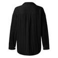 thumbnail image 5 of Vedolay Womens Jackets Casual Long Sleeve Button Down Jacket with Pockets Black,L, 5 of 5