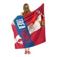 thumbnail image 5 of The Northwest Group Trea Turner Philadelphia Phillies 50" x 60" Player Silk Touch Throw Blanket, 5 of 5