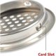 thumbnail image 4 of 20 pcs 19 mm Round Stainless Steel Ventilation Grilles for Kitchen, Bathroom, Wardrobes, Shoe Cabinets, 4 of 4