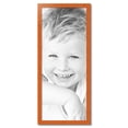 thumbnail image 2 of ArtToFrames 17" x 42" Orange Picture Frame, 17x42 inch Red Wood Poster Frame (WOM-4607),  Pack, 2 of 8