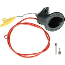 ALL-CARB 48 Volt Golf Cart Charger Receptacle and Fuse Assembly 1018021-01 1018468-01 Replacement for Club Car DS 2000-up